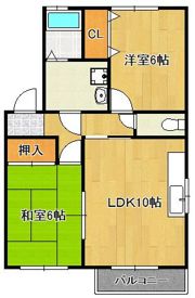 セラヴィAの間取り画像