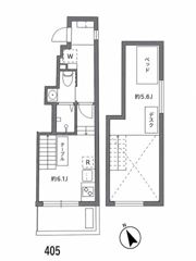 アリカ大森1の間取り画像
