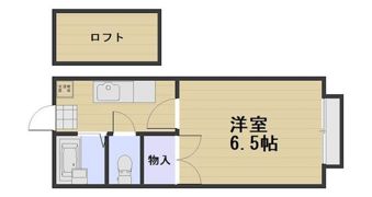 メゾンドゥクロワの間取り画像