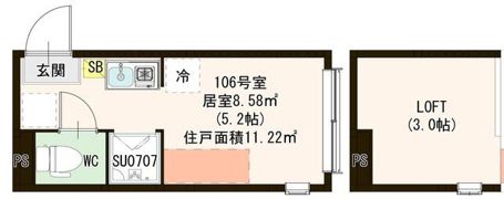 グランディール久我山の間取り画像