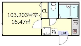 H．A．Meteoの間取り画像