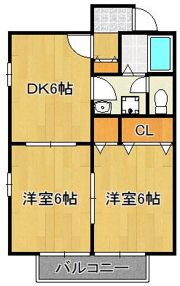 リバーコート21の間取り画像