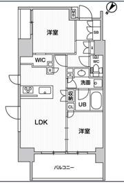 ディームス大井町の間取り画像