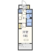 プレサンス北堀江の間取り画像