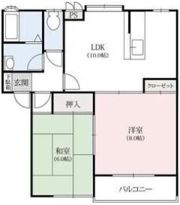アネックス県央Aの間取り画像