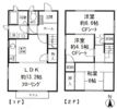 グリーンコテージの間取り画像