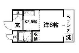 メゾン市川壱番館の間取り画像