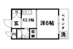 メゾン市川壱番館の間取り画像