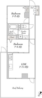 ルミーク文京千石の間取り画像