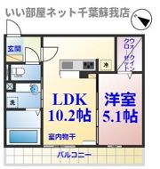 メゾン・ド・ボヌールの間取り画像