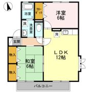 セゾン・ド・フルール Eの間取り画像