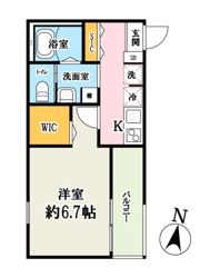 セレーノ西浦和の間取り画像