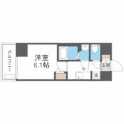 プレサンス天満橋ヴェルエラの間取り画像