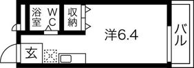 グリシーヌ壱番館の間取り画像