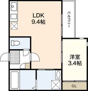 Grandtic中筋の間取り画像