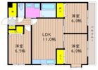 ピレニーズ奥田の間取り画像