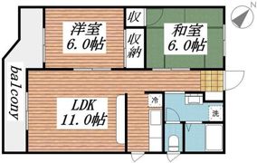 ジョリメゾンの間取り画像