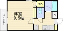 SAKIZOメゾン北花山の間取り画像