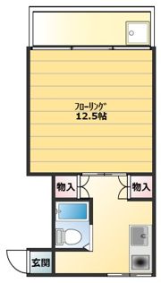 サイワイハイムの間取り画像