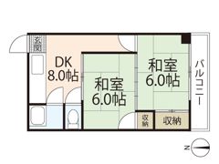 広沢共同ビルの間取り画像