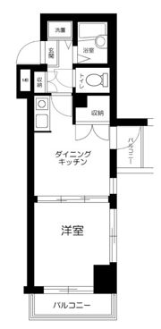 ラウム横浜台町の間取り画像