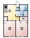 サンハイツの間取り画像