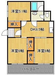 アリエス足原の間取り画像