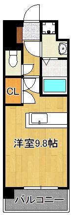 アピアランス到津の間取り画像