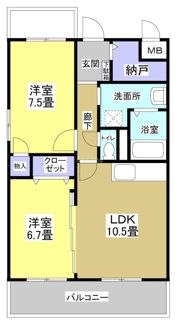 パルプラザ栄の間取り画像