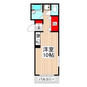 メション新座Ⅱの間取り画像