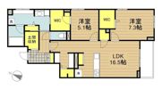 桜橋グランデの間取り画像