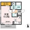 D-ROOMパルの間取り画像