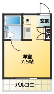 コムデビューの間取り画像