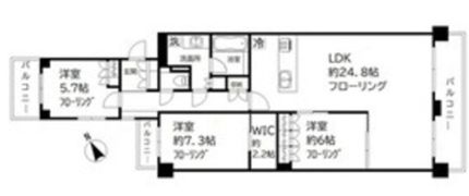 テラス本八幡の間取り画像