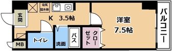 エスポワールの間取り画像