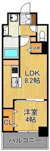 LEGEND紺屋町の間取り画像