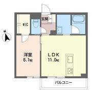 ザイテグラウベンの間取り画像