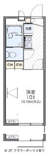 レオパレスピュアライズパートⅡの間取り画像