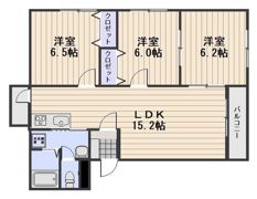 カーサソラーレの間取り画像