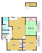エムロード和の間取り画像