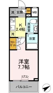 イーストサイドレジデンスの間取り画像