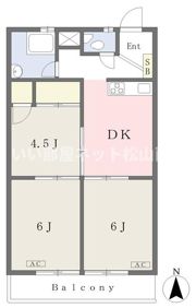 第2渡部マンションの間取り画像