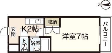 87gメゾンマスイの間取り画像