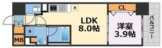 アーバネックス東梅田の間取り画像