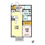 グッド ワン Bの間取り画像
