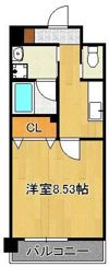 ラフィーネ到津学園通りの間取り画像