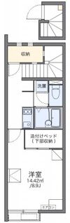 レオネクストカストル雄の間取り画像