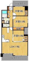コモグランデの間取り画像
