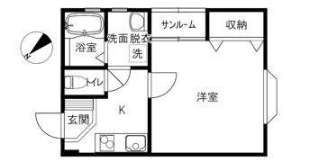 Berry＆Berry旭町の間取り画像
