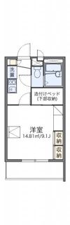レオパレスセント・ヴィラージュの間取り画像